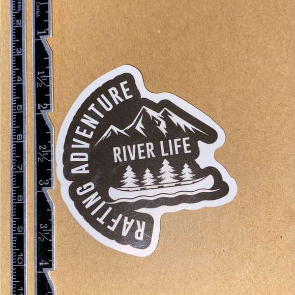 π20/$12π Rafting Adventure Sticker - Picture 2 of 3
